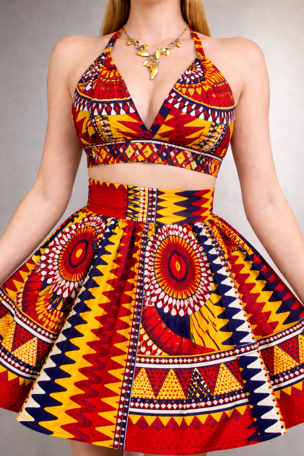 Ankara Aura Dress